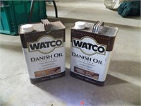 2 Cans of Danish Oil