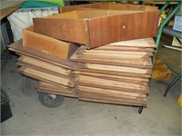 Cart Full of Cabinet Doors (Content Only)