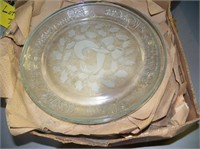 Glass Christmas Plates (12)