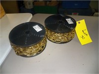 2- Rolls of Decorative Chain (Brass Color)