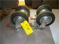 4- 8 inch Caster Wheels