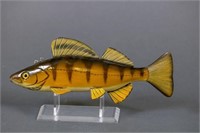 Dan Wiswell 8.25" Perch Fish Spearing Decoy,