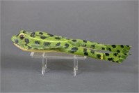 Gerald Finch  8.5" Frog Fish Spearing Decoy,