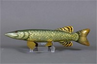 Dell Turk, 14.75" Northern Pike Fish Spearing