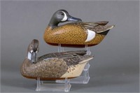 Woodson Roddy Pair of Hen and Drake Teal Duck
