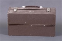 Vintage Kennedy Metal Tacklebox, 17.25"L, 8.25"W,