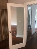 32 X 80 Master closet door with large mirror