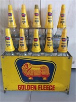 Original Golden Fleece duo oil bottle rack