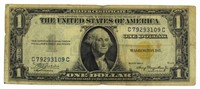 1935.A Yellow Seal $1 Silver Certificate