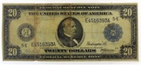 Series of 1914 Large $20 Federal Reserve Note