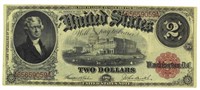 Series of 1917 Red Seal Large United States Note