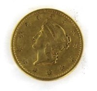 1850 Type 1 Liberty $1 Gold Piece