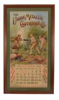 1898 Union Metallic Cartridge Advertising Calendar