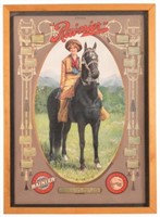 1906 Rainier Brewing Company Cowgirl Calendar