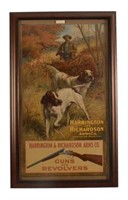 Harrington & Richardson Arms Co Advertising Poster