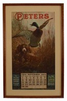 1914 Peters Cartridge Co. Advertising Calendar