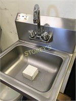 New S/S Hand Sink In Box with Taps