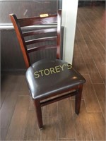 Ladder Back Padded Dining Room Chair