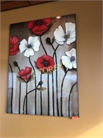 Poppy Canvas Like Picture ~3' x 4'