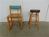 Chair & Stool