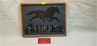 Antiques Sign (Horse)