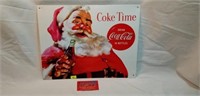 Santa Coca-Cola Tin