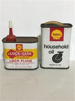 Shell household oil handy oiler & Lock Ease