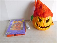 Light Up Pumpkin & Yard Monster