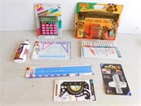 Misc Lot-Kid's Art Supplies, Calculator, & More