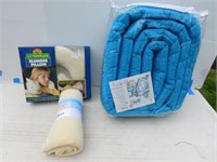 3 Pcs-Baby Blanket, Bumper Pads & Slumber Pillow