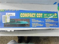 Scout Compact Cot-24 x 72 x 10