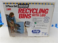 3 Pc. Set-Recycling Bins
