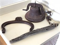 Cast Iron Bell from Old Santa Fe Spanish Trail