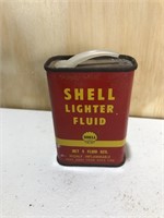 Shell lighter fluid 4 oz tin