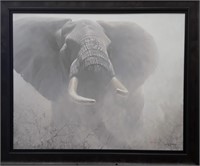 Robert Bateman's "Tembo" Limited Edition Framed Ca