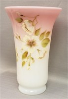 FENTON HANDPAINTED VASE