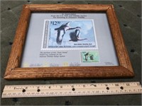 US Fish & Wildlife print and stamp