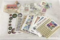 Mix U.S. Foreign Stamps