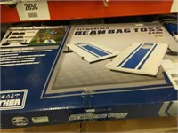 Two bean bag toss game sets