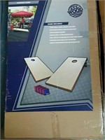 Two corn hole game sets