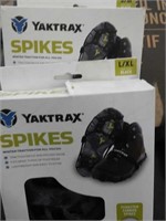 Yaktrax Spikes 4 pair