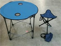 Triangle stool and folding table