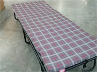 One Coleman portable cot