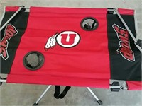 Folding game day table
