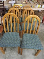 6 Upholstered Dinning Chairs