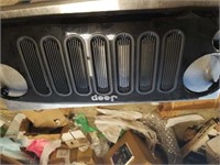 Front grill for a jeep