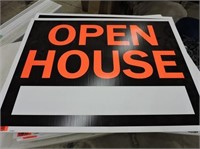 24 "Open House" Signs