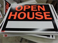 38 "Open House" Signs