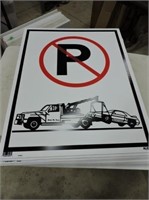 20 "No Parking / Tow Away Zone" Signs