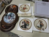 Norman Rockwell Collector Plates, etc.